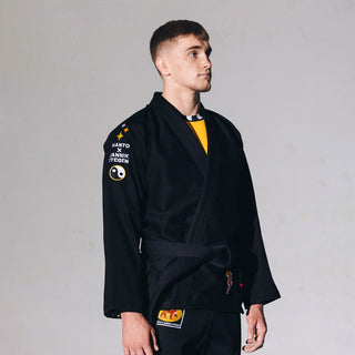 BJJ Gi Manto Tiger's Tail Preto 