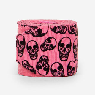 Bendaggi Fasce mani Combat Arena Pink Skulls 3.5 metri-Combat Arena