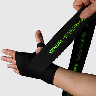 Bendaggi fasce mani Venum Kontact Evo Amazonia Reborn Nero-verde-Combat Arena