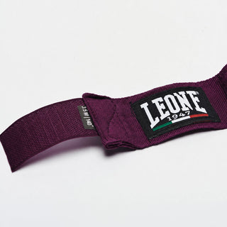 Ligaduras de boxe Leone AB705 Vermelho cereja 3,5 m