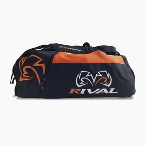 Saco mochila de ginásio Rival RGB50 Preto-Laranja-Combat Arena