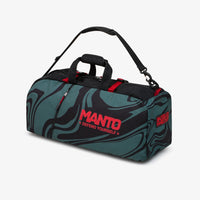 Mochila Saco Manto Grid Verde 
