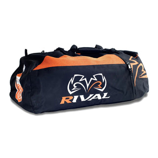 Saco mochila de ginásio Rival RGB50 Preto-Laranja 