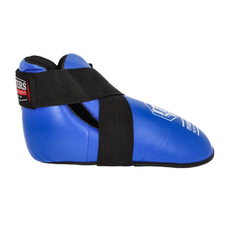 Protetores de Pés Ponto Fighting Mestres WAKO Azul 