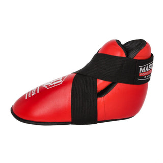 Protetores de Pés Ponto Fighting Mestres WAKO Vermelho 