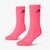 Calzini Boxraw Crew (3 paia) Rosa-Combat Arena
