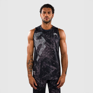Camisola de alças Venum Rage & Workout Dry Tech Preto-cinzento-Combat Arena