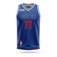 Camisola de alças Fairtex Jersey NBA JS19 Azul 