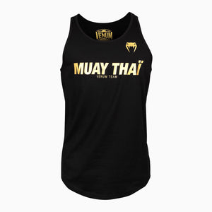 Camisola Venum Muay Thai VT Preto-Ouro 