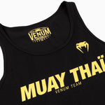Camisola Venum Muay Thai VT Preto-Ouro 