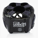 Capacete Fairtex Diagonal Vision Sparring HG13 Preto-azul 