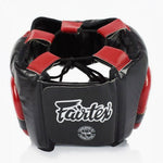 Capacete Fairtex Diagonal Vision Sparring HG13 Preto-vermelho 
