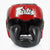 Capacete Fairtex Diagonal Vision Sparring HG13 Preto-vermelho 