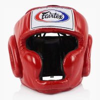 Capacete Fairtex Cobertura Total HG3 Vermelho 