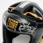 Capacete Leone IUTER Barbed Wire CS01IU Preto-Combat Arena