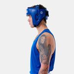 Capacete Sting Competition Aprovado World Boxing Azul 