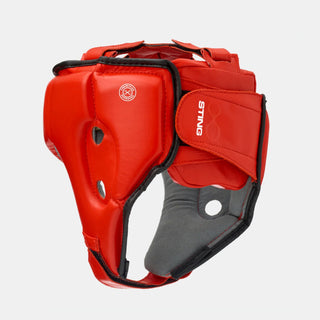 Capacete Sting Competition Aprovado World Boxing Vermelho 