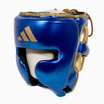 Capacete Adidas Pro Azul-ouro 