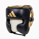Capacete Adidas Pro Preto-ouro 