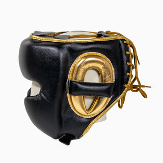Capacete Adidas Pro Preto-ouro 