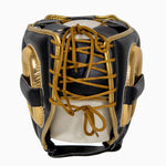 Capacete Adidas Pro Preto-ouro 