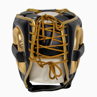 Capacete Adidas Pro Preto-ouro 