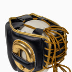 Capacete Adidas Pro Preto-ouro 