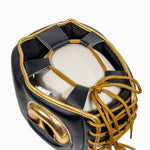 Capacete Adidas Pro Preto-ouro 