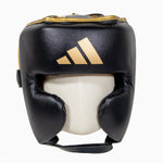 Capacete Adidas Pro Preto-ouro 