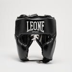 Capacete Leone Desporto Augusto Classico Preto com proteção de zigomas 