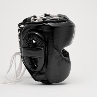 Capacete Leone Desporto Augusto Classico Preto com proteção de zigomas 