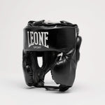 Capacete Leone Desporto Augusto Classico Preto com proteção de zigomas 