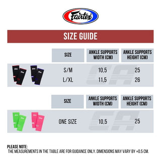 Tornozeleira Fairtex AS1 