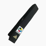 Cinto Adidas Kata WKF Preto 