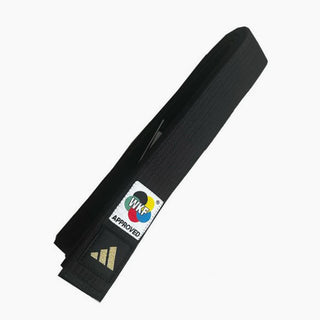 Cinto Adidas Kata WKF Preto 