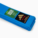 Cinto Adidas Elite WKF Azul com Kanji 