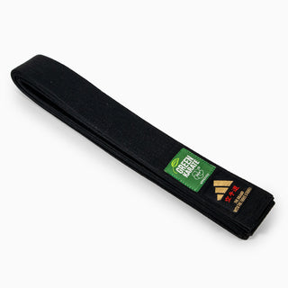 Cinto Adidas Elite WKF Preto com Kanji 