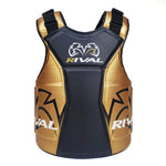 Escudo Abdominal Rival RBP Preto-Dourado