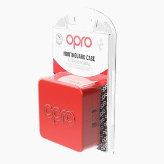 Custodia per paradenti Opro antimicrobico Rosso-Combat Arena