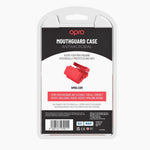 Estojo para Protetor Bucal Opro antimicrobiano Vermelho 