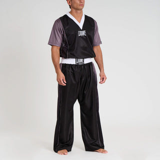 Fato de semi-contact Point Fighting WAKO Leone AB991 Preto 