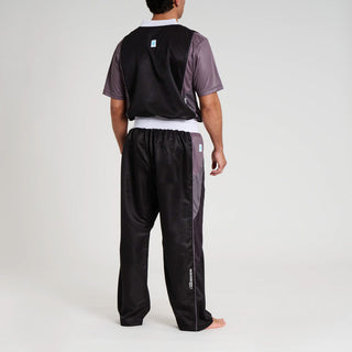 Fato de semi-contact Point Fighting WAKO Leone AB991 Preto 