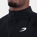 Casaco Boxraw Valdes com fecho Preto-Combat Arena