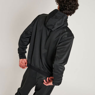 Sweatshirt Leone Balck Lion com capuz ABX313 Preto-Combat Arena