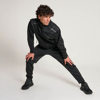 Sweatshirt Leone Balck Lion com capuz ABX313 Preto-Combat Arena
