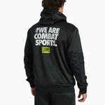 Camisola Leone Logo Wacs com capuz ABX127 Preto 