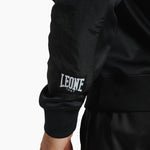 Camisola Leone Logo Wacs com capuz ABX127 Preto 