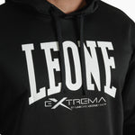 Camisola Leone Logo com capuz ABX119 Preto 