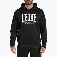 Camisola Leone Logo com capuz ABX119 Preto 