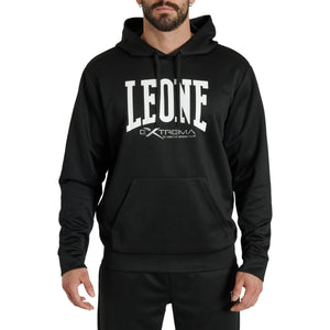 Camisola Leone Logo com capuz ABX119 Preto 